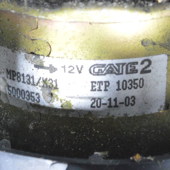 Вентилятор радіатора Nissan Primera P12 1.9 DCI Ніссан Прімера 5000353 MP8131 | Зображення 2