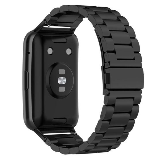 Металевий ремінець Primolux для смарт-годинника Huawei Watch Fit / Fit SE (TIA-B09, TIA-B29, STA-B39) - Black | Зображення 1