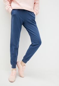 Штани жіночі спортивні на манжеті сині, 3XL