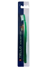 Дитяча зубна щітка Tello Junior 4480 Ultra Soft (від 5 до 10 років), зелена