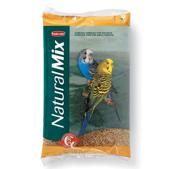 Padovan Naturalmix Cocorite корм для хвилястих папуг 1 кг