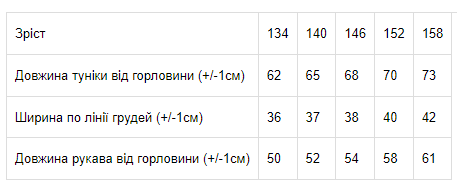 Туніка для дівчинки Носи своє 134 Сірий (p-2847-68416) | Зображення 1
