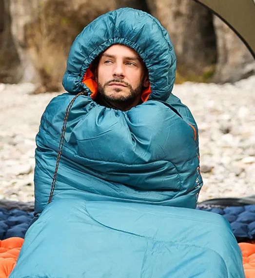 Спальний мішок KingCamp Tigris 250 Peacockblue | Зображення 5