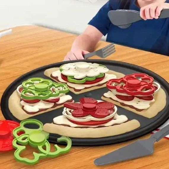 Набор игровой пиццы для развития мелкой моторики XJ 350 Gourmet