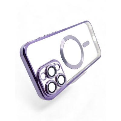 Чехол для мобильного телефона BeCover TPU Chrome Case (MagSafe) для Apple iPhone 16 Pro Max Purple (712089) | Зображення 2