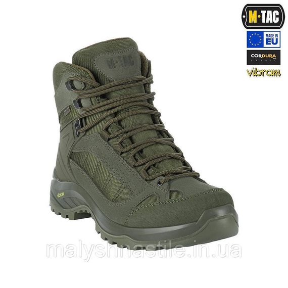 M-TAC ЧЕРЕВИКИ ТАКТИЧНІ ДЕМІСЕЗОННІ PRO LINE RANGER GREEN | Зображення 1