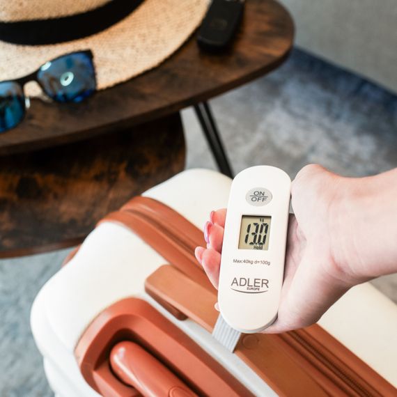 Дорожные весы электронные Adler AD 8189 для багажа до 40 кг компактные | Зображення 4