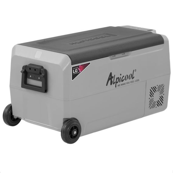 Компресорний автохолодильник Alpicool T36 (LG). 34 літри. Двокамерний. До -20℃. (12, 24, 220 вольт) | Зображення 1