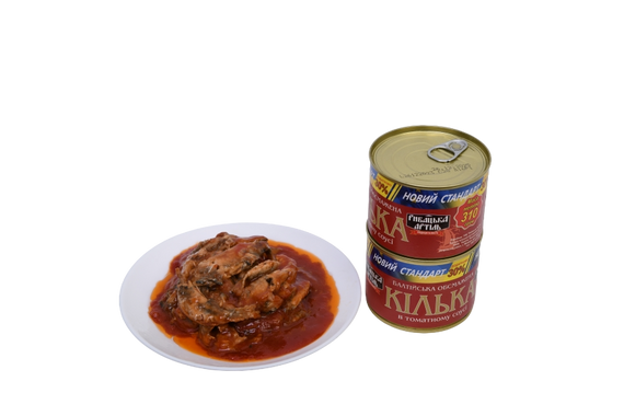 Килька балтийская в томатном соусе «Новый стандарт» Рыбацкая Артель 310 г | Зображення 2