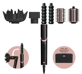 Стайлер для волосся Shark FlexStyle 5-in-1 Hair Styler & Dryer Stone HD446EU 1650 Вт чорний