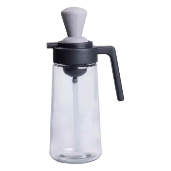 Пляшка для олії з дозатором 550 мл скляна пляшка для оливкової та соняшникової олії HP-1350