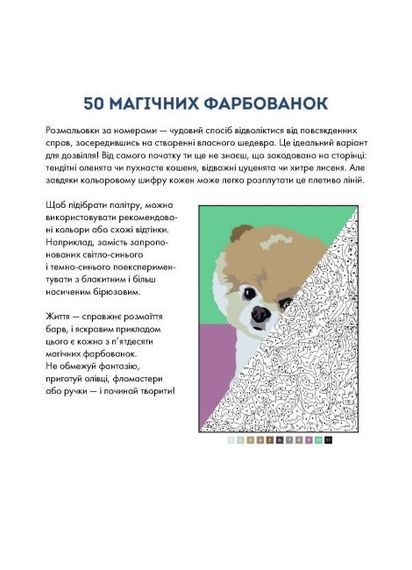 Розмальовка. 50 магічних розмальовок. Малюки Z101056У Жорж (9786177853380) | Зображення 1