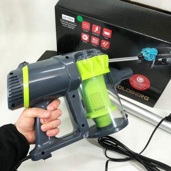 Пылесос с технологией мультициклон, Пылесос контейнерный без мешка Легкий контейнерный LP-72 | Зображення 7