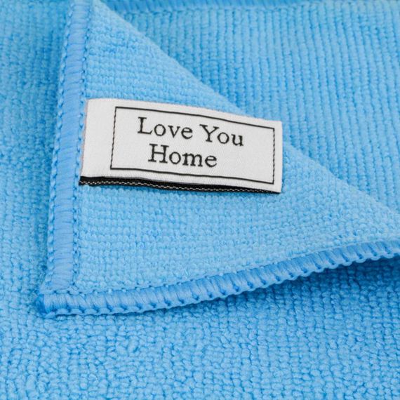 Серветка з мікрофібри універсальна блакитна 30х30 см LoveYouHome | Зображення 5
