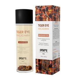 Массажное масло EXSENS Tiger Eye Macadamia (защита с тигровым глазом) 100мл, натуральное Sex Aura