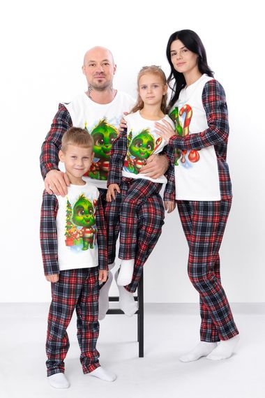 Піжама жіноча "Family look" Носи своє 50 Чорний (p-12939-178546) | Зображення 2