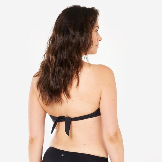 Верх купальника Elena для серфінгу, з ефектом пуш-ап і вшитими чашками - Чорний - UK 36E - EU 80E | Зображення 2