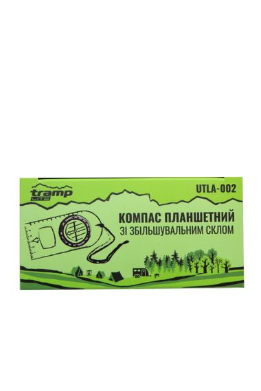 Компас туристичний Tramp Lite зі збільшувальним склом, Компас для орієнтування в поході, Компас трамп для туризму та полювання | Зображення 3