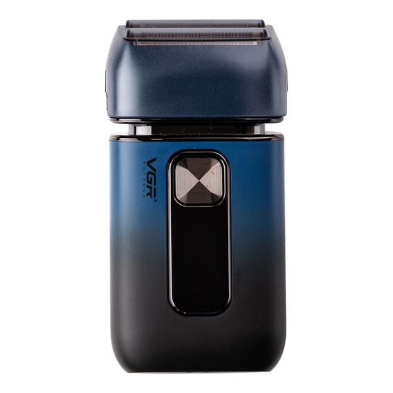 Електробритва-шейвер VGR V-362 синій чоловіча професійна для сухого гоління з триммером | Зображення 5