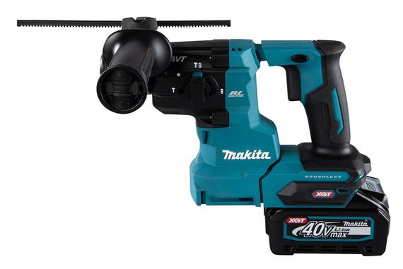 Перфоратор акумуляторний Makita HR010GZ (2.1 Дж, SDS-PLUS, XGT, BL, AWS, AVT, без акумуляторів та зарядного пристрою) | Зображення 3