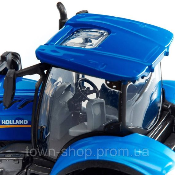 Детская игрушка Трактор "New Holland T7.315" Bburago 18-31632 с фронтальным погрузчиком | Зображення 1