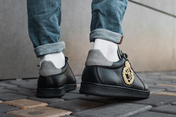 Кеди Dolce&Gabbana Snakers Logo Black кросівки дольче габану | Зображення 2