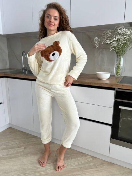 Женская пижама Белая 2XL (2502/1) | Зображення 6