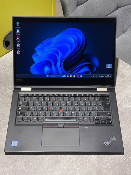 Ультрабук-трансформер Lenovo ThinkPad X390 Yoga / 13.3" (1920x1080) IPS Touch / Intel Core i5-8250U (4 (8) ядра по 1.6 - 3.4 GHz) / 8 GB DDR4 / 240 GB SSD / Intel UHD Graphics / WebCam б/у | Зображення 1
