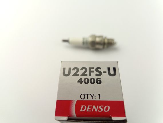 Свічка запалювання DENSO мотоцикл (U22FSU) | Зображення 2