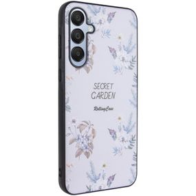 TPU+PC чехол Secret Garden для Samsung Galaxy A35 White