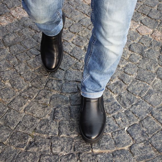 Зимние ботинки на грубой подошве для мужчин | Зображення 4