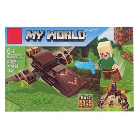 Детский конструктор "MINECRAFT" 1153-7, 43 детали