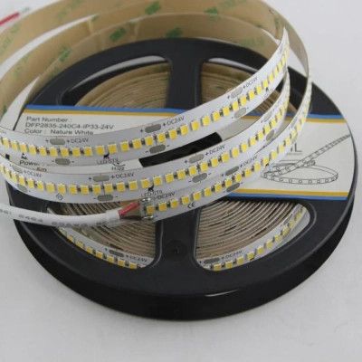 Светодиодная лента LED-STIL 4000K 22 Вт/м 2835 240 діодів IP33 24 Вольта 3600 lm нейтральне світло | Зображення 5