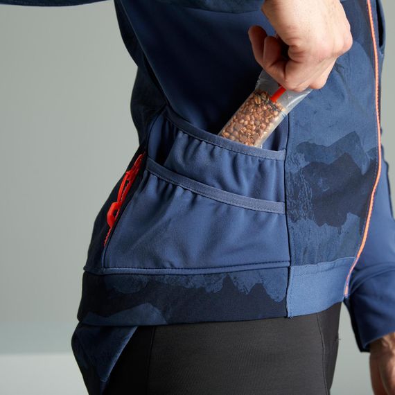 Куртка чоловіча ST 500 для гірського велоспорту синя | Зображення 7