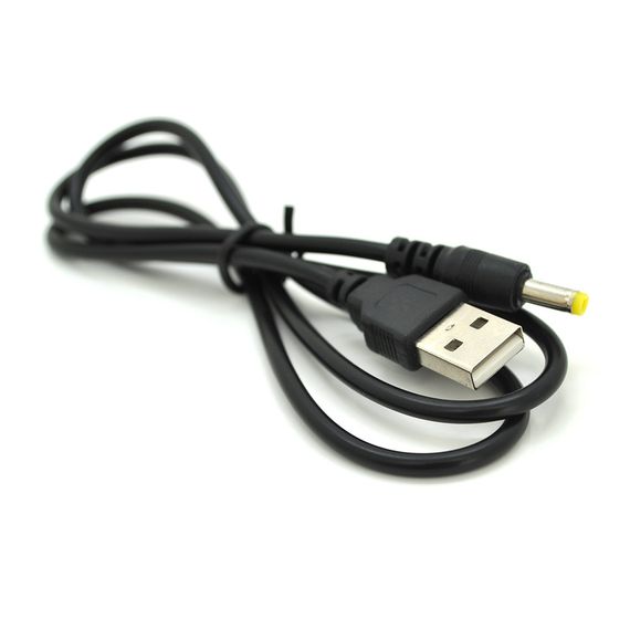 Кабель для планшета USB2.0(M)=> 4.0/1.7mm(M), 0, 7м, Black, OEM