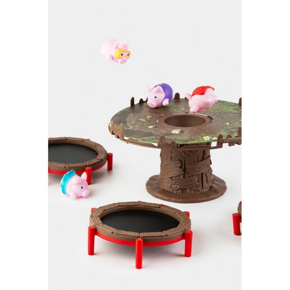 Настольная игра "Хрюшки - попрыгушки" FGS63 на украинском языке | Зображення 3