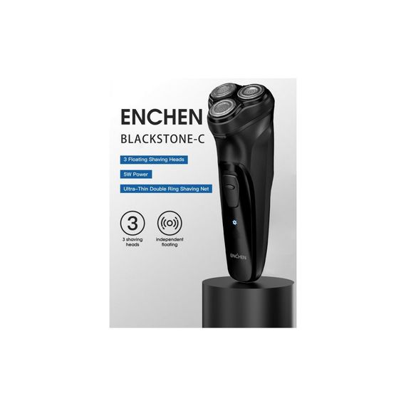 Електробритва Xiaomi Enchen BlackStone 3D Black | Зображення 1