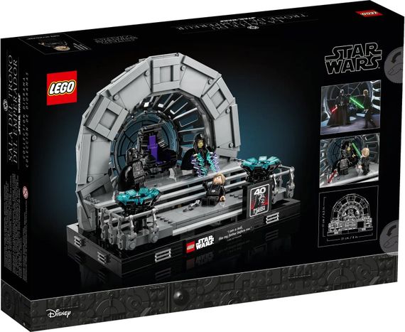 Конструктор LEGO Star Wars Діорама «Тронна зала імператора» (75352) | Зображення 7
