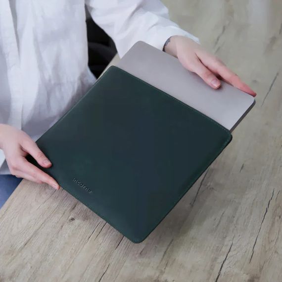 Чохол для ноутбука вінтажний Incarne Gamma Plus MacBook Air 13" 2018-2025 gamma-plus-green-vintage-air-13 зелений | Зображення 2