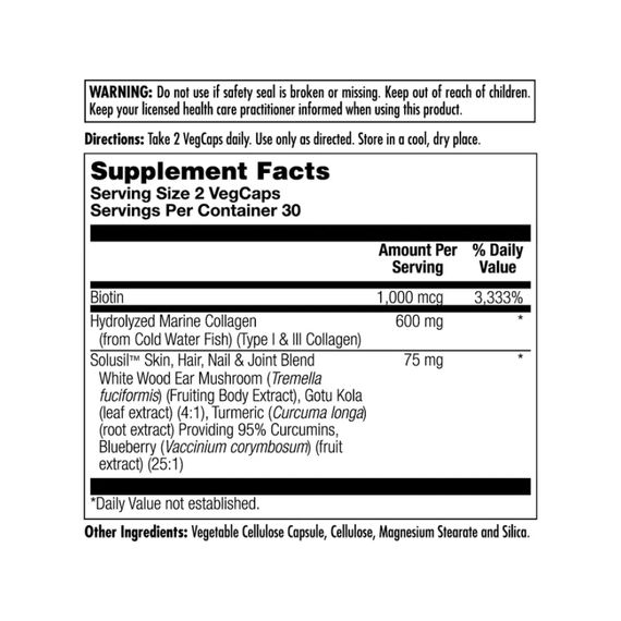 Clinical Youth Collagen I&amp;III 600mg - 60 vcaps | Зображення 1