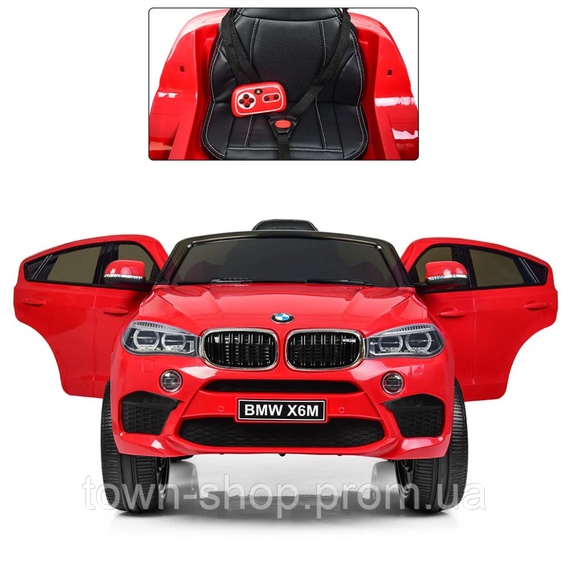 Детский электромобиль Джип Bambi JJ2199EBLR-3 BMW до 50 кг | Зображення 2