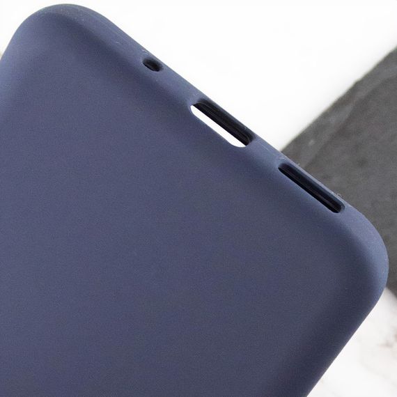 Чехол Silicone Cover Lakshmi Full Camera (AAA) для Xiaomi Redmi 12C Темно-синий / Midnight blue | Зображення 6