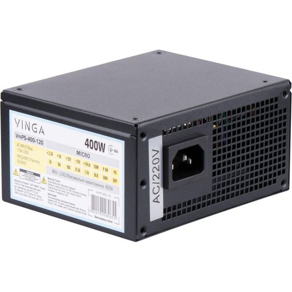 Блок живлення Vinga 200W ОЕМ (VmPS-400-120) | Зображення 4