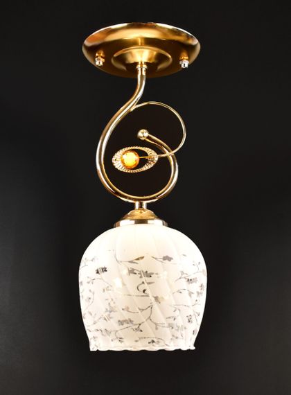 Люстра стельова на 1 лампочку 25344 Золото 33х15х15 см.