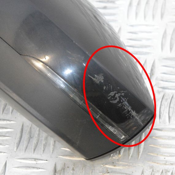 Дзеркало ліве Volkswagen Polo 6R 2009-2015 електричне 6 pin Дзеркало ліве Фольксваген Поло 6 пінів 6R1857501A | Зображення 3