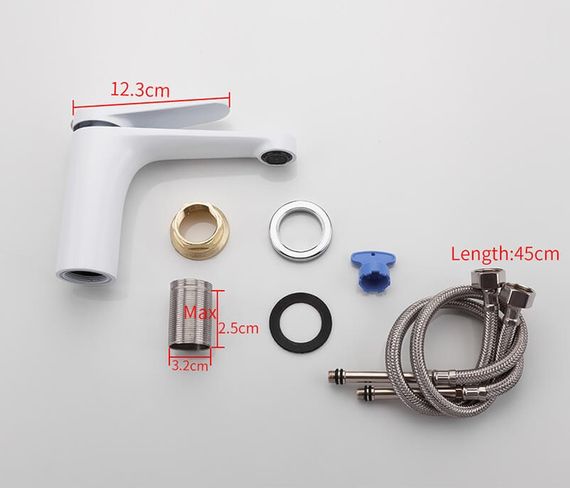 Змішувач для умивальника Frap F1045 | Зображення 1