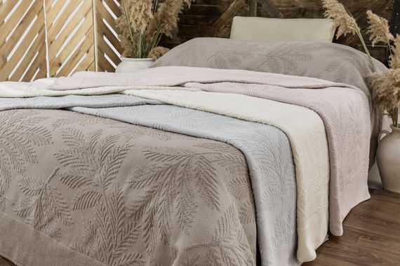 Махрове покривало Pupilla 220 х 240 см Rossi Pudra | Зображення 2