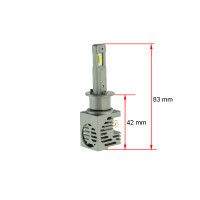 Світлодіодні лампи H1 Pulso M4 LED-CREE/9-32v/2x25w/4500Lm/6000K