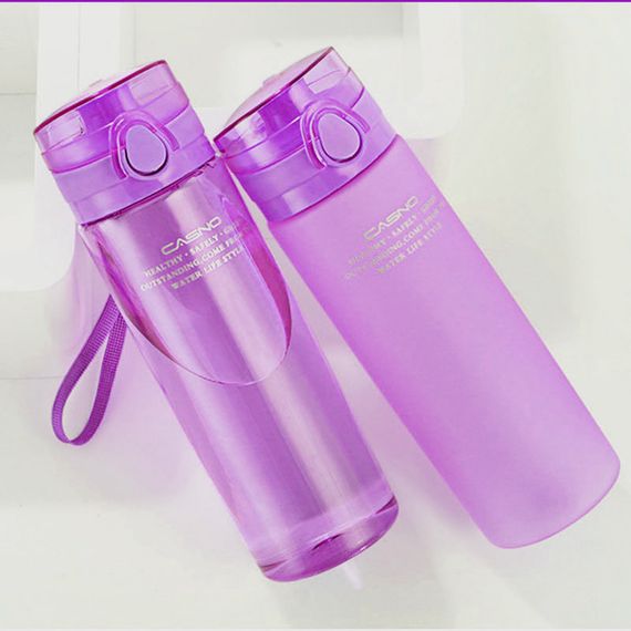 Пляшка для води CASNO 650 мл KXN-1157 Фіолетова | Зображення 6