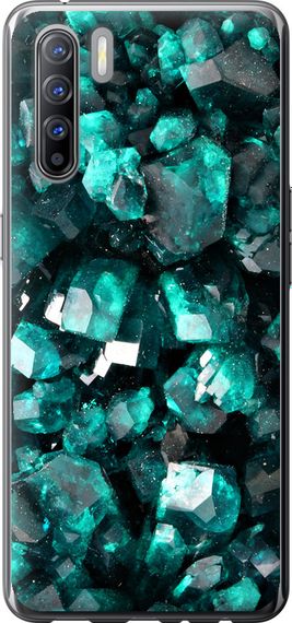 Чехол на Oppo Reno 3 Кристаллы 2 "3674u-1901-17620"